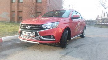 Тюнингуем решетку радиатора на Лада Веста