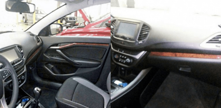 Салон Лады Веста Signature: вставки под дерево 