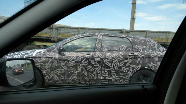 На дороге была замечена Лада Веста универсал