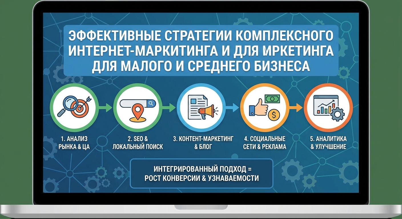 Эффективные стратегии комплексного интернет-маркетинга для малого и среднего бизнеса