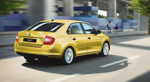Skoda Rapid порадовал новыми цветами