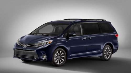 Минивэн Toyota Sienna обзавелся обширными обновлениями