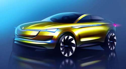 Купе Skoda с видом кроссовера получило обновления перед Франкфуртом