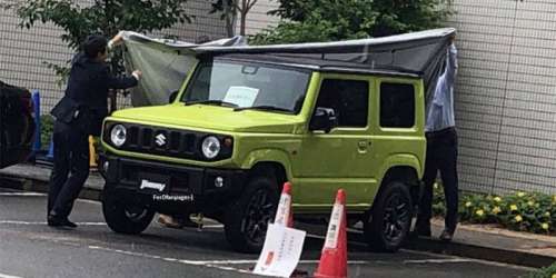 Suzuki Jimny: первые фото без камуфляжа