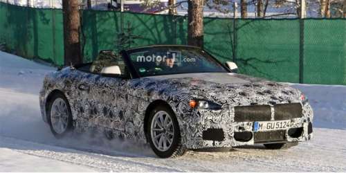 Родстер BMW Z5 появился на зимних испытаниях