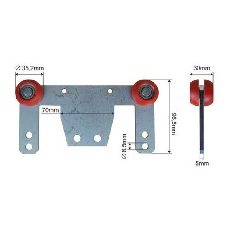 Ролики стійки напівпричепа: надійність роботи тентових систем