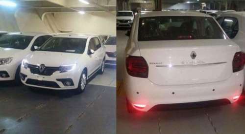 Есть свежие снимки новейшего Renault Logan