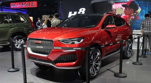 Папарацци словили новенький паркетник Haval