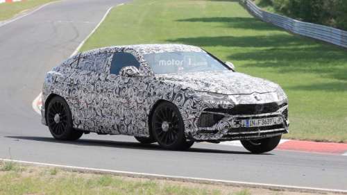 Lamborghini Urus попался на тестовых заездах