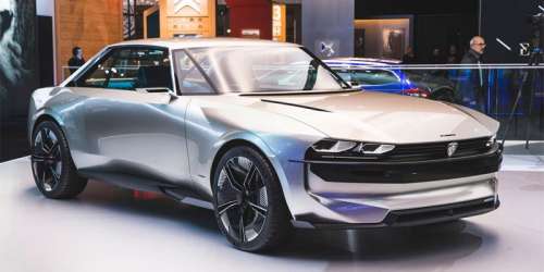 Peugeot e-Legend: электроконцепт в ретро-стиле