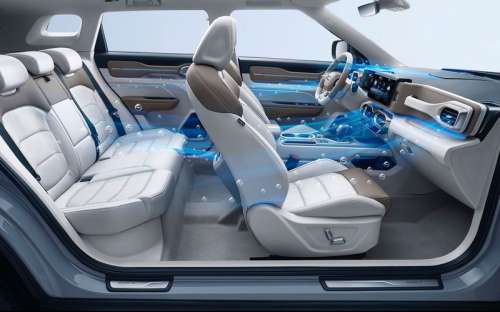 В продаже появился кроссовер Geely с инновационной системой очистки воздуха