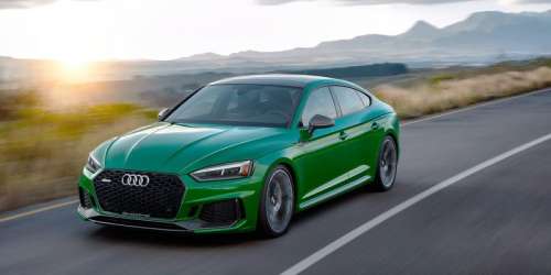 Audi RS5 Sportback на автосалоне в Нью-Йорке