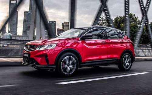 В России появилась новая модель Geely Coolray