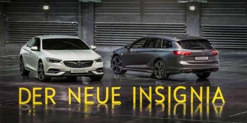 Стартовало производство новой Opel Insignia