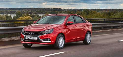 Lada Vesta в Европе стала популярней BMW X3