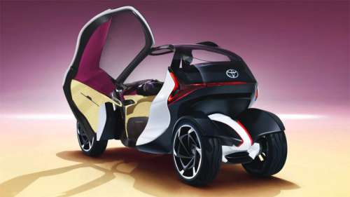 Toyota i-TRIL – машина без руля и педалей