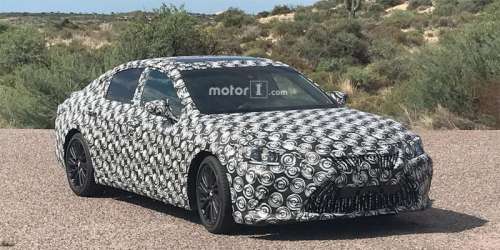 Lexus приступил к тестам новейшего седана ES