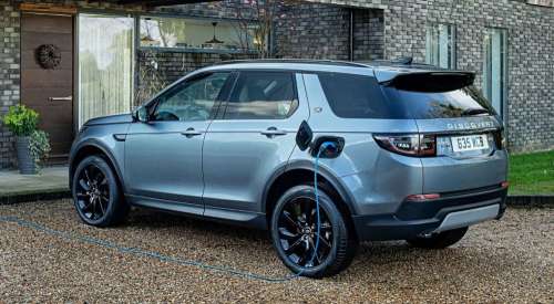 Гибридные модификации Range Rover Evoque и Land Rover Discovery Sport