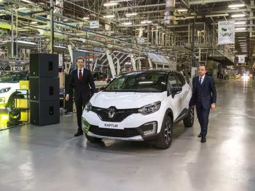 В РФ началось автопроизводство Renault Kaptur
