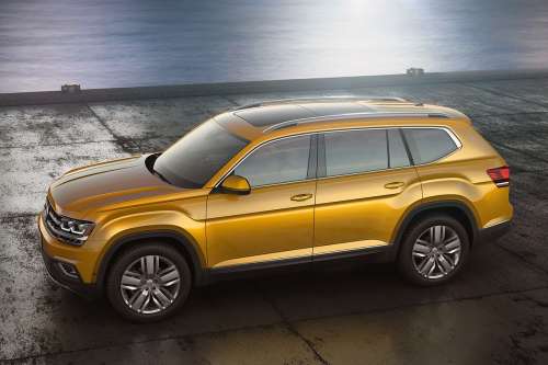 Новенький паркетник VW Atlas получил  официальные снимки и дату выхода в России