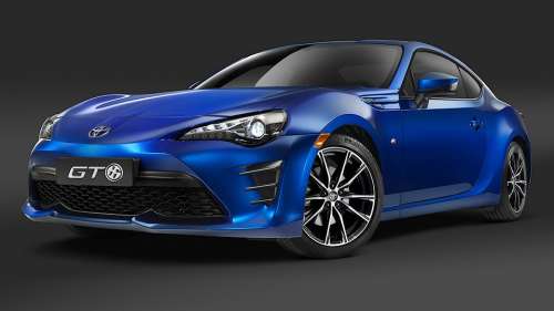 Купе Toyota GT86 уехало с России