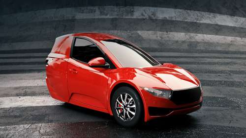 Electra Meccanica Solo - серийный трицикл из Канады