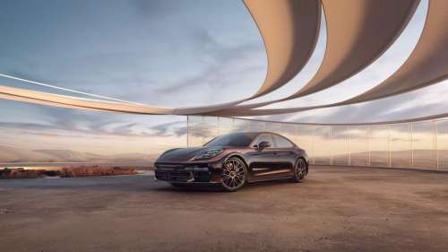 Уникальный дизайн: встречайте двухцветную Porsche Panamera с позолоченными акцентами