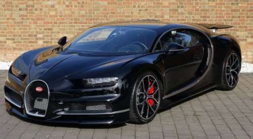 Первому подержанному Bugatti Chiron сделали цену в 1,5 раза дороже новой машины