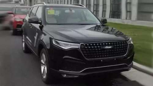 Серийный кросс Zotye T700 попался папарации