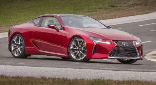 Спортивное купе Lexus LC 500 получило рублёвую стоимость