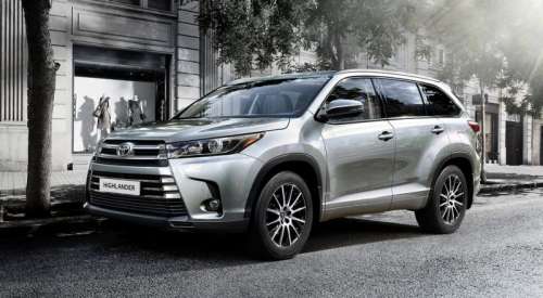 Рестайлинговый Toyota Highlander: уже в России
