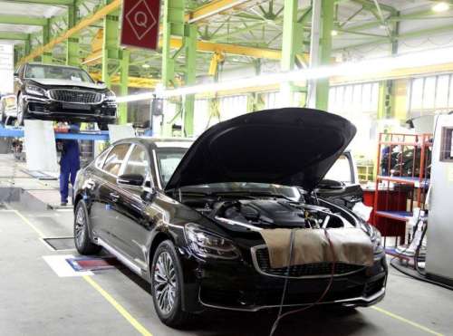 В России начали собирать KIA K900