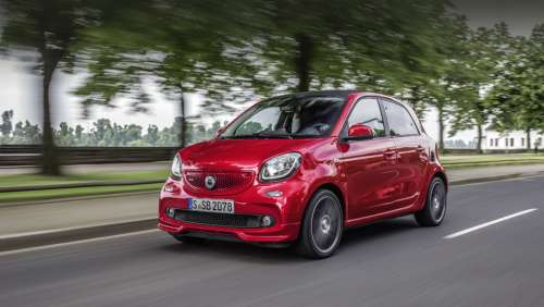 «Заряженные» компакт-кары Smart появились в продаже