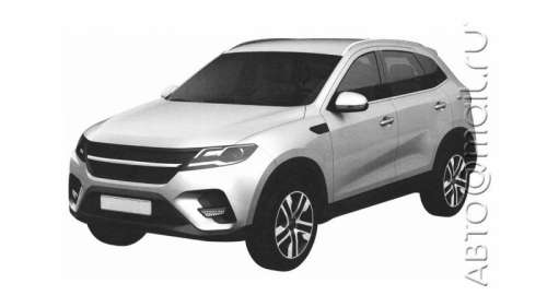 СМИ распространили патентные рисунки 1-го кроссовера компании УАЗ