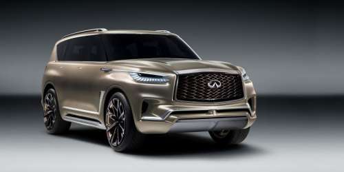 Infiniti рассказала о предвестнике громадного паркетника