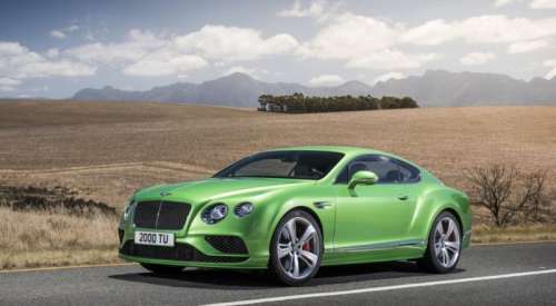 На новом тизере Bentley показало свое 700-сильное купе Continental GT