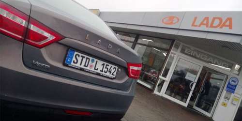 Марка Lada успешна в Европе