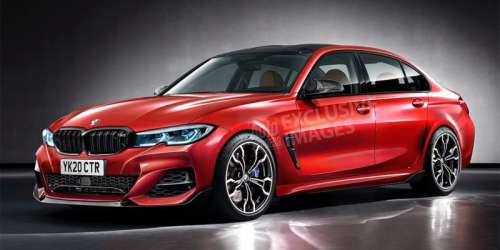 Новая BMW M3 немного рассекретилась