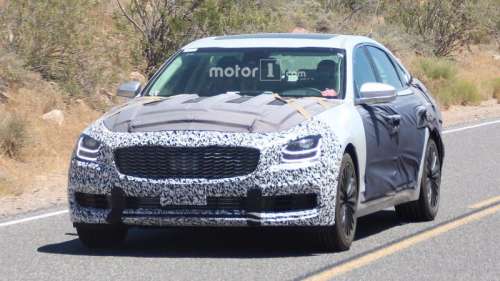 Kia занялась тестами нового люксового седана