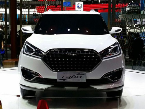 Паркетник Zotye T300 предстал перед китайской публикой