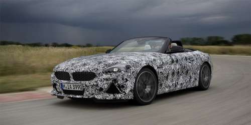 BMW Z4: первые фото нового родстера в камуфляже