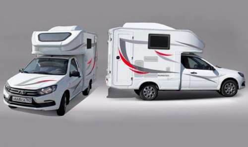 Lada Granta примеряла на себе роль дома на колесах