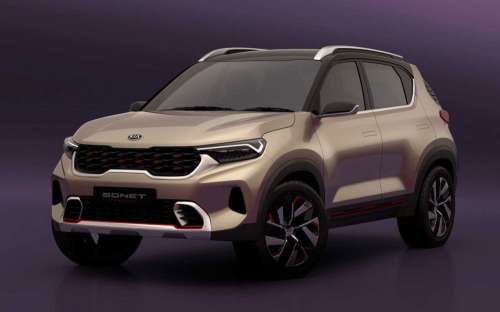 Kia представит в Россию небольшой кроссовер Sonet