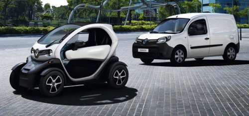 Renault начинает продажи Twizy и Kangoо
