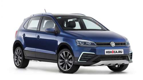 Возможный вариант кроссовера Volkswagen Polo