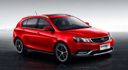 Geely тестирует еще одну обновленную машину