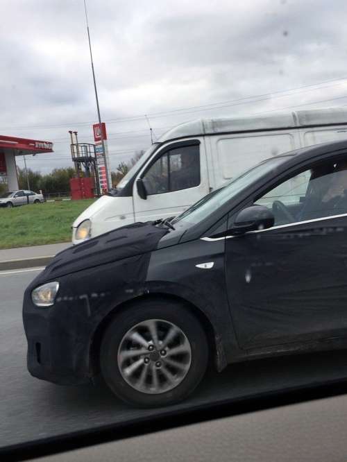 Новейший Hyundai Solaris тестируется в России