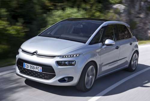 Citroen C4 Picasso и Grand C4 Picasso немного поменяли экстерьер