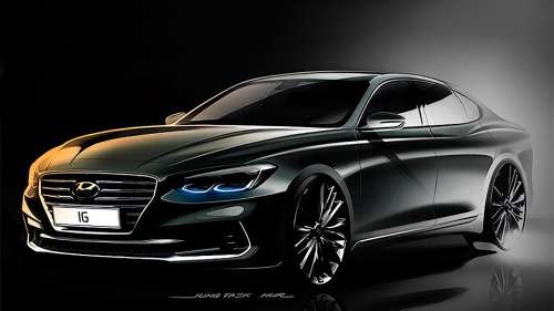 В следующем месяце Hyundai Grandeur получит новое исполнение