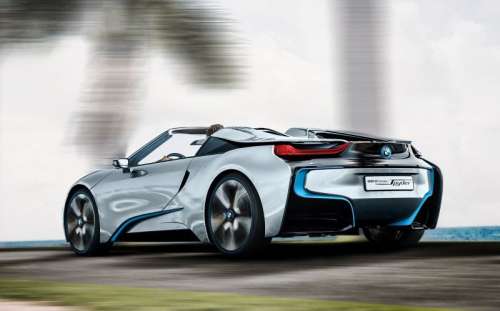 BMW i8 Roadster получил больше информации о себе